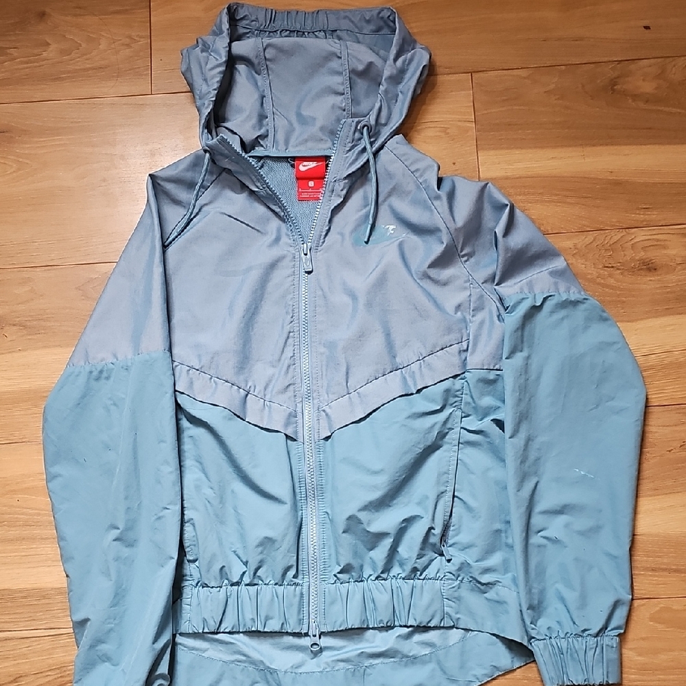 Nike Sky Blue Hooded Jacket